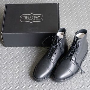 Thursday Boots Major - Black - Lug Sole 12.5